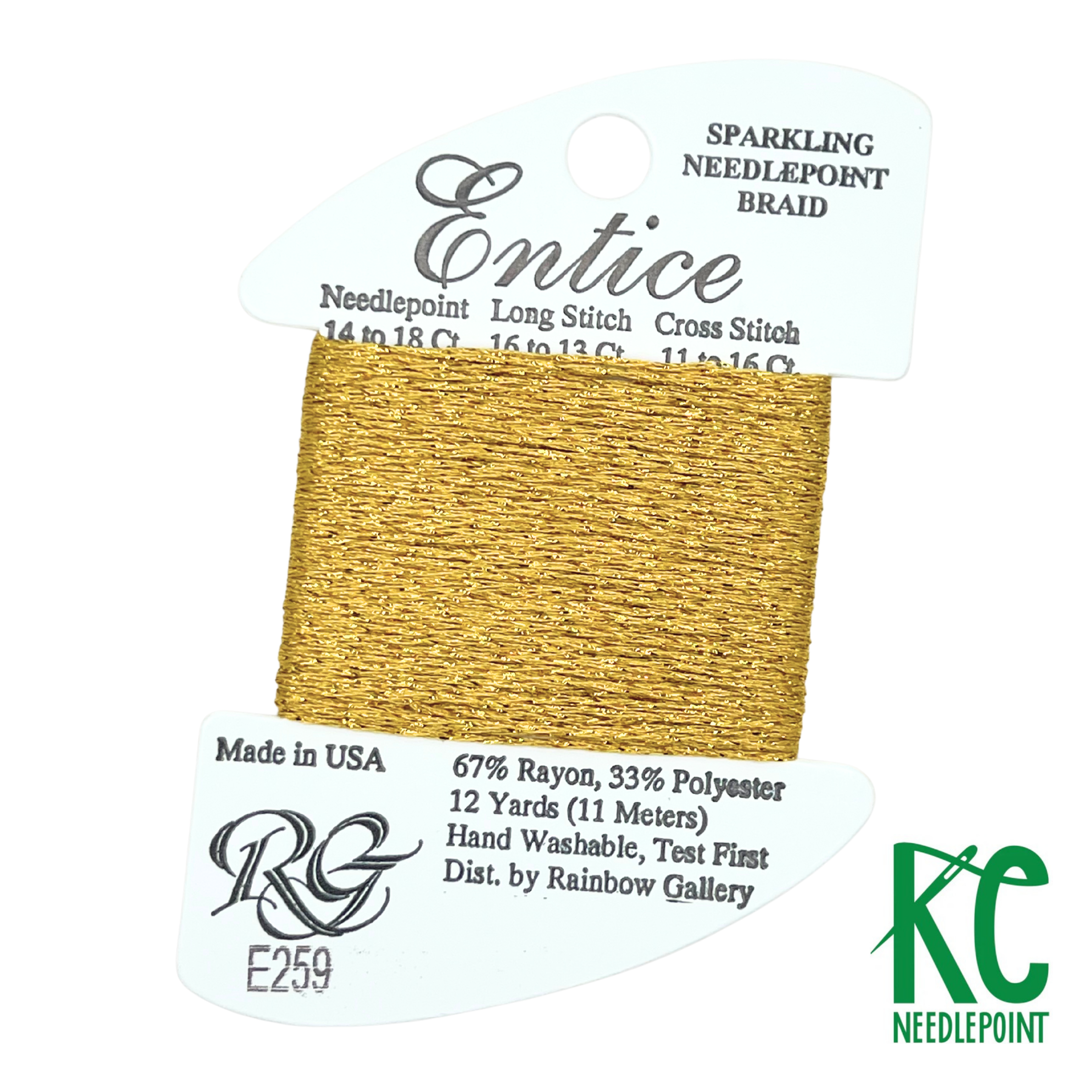 Entice E259 Honey Gold - KC Needlepoint
