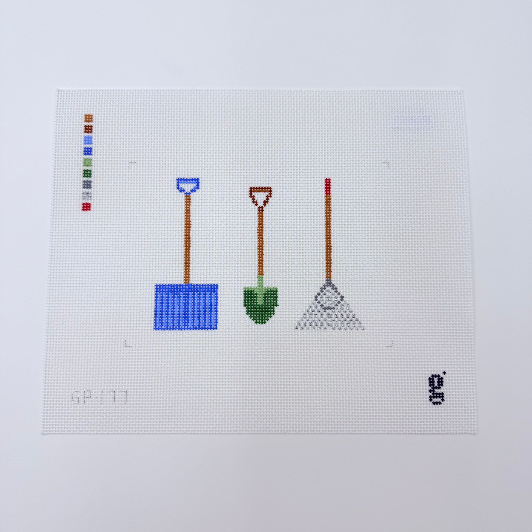 Outdoor Tools Canvas - KC Needlepoint