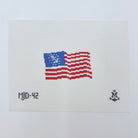 American Yacht Ensign Canvas - KC Needlepoint