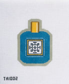 Logo Perfume Bottle Needlepoint Canvas - KC Needlepoint