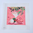 Christmas Martini Canvas - KC Needlepoint