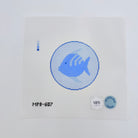 Tropical Fish Round Canvas - KC Needlepoint