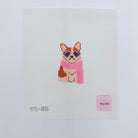 Mini Fab Pup Corgi Canvas - KC Needlepoint