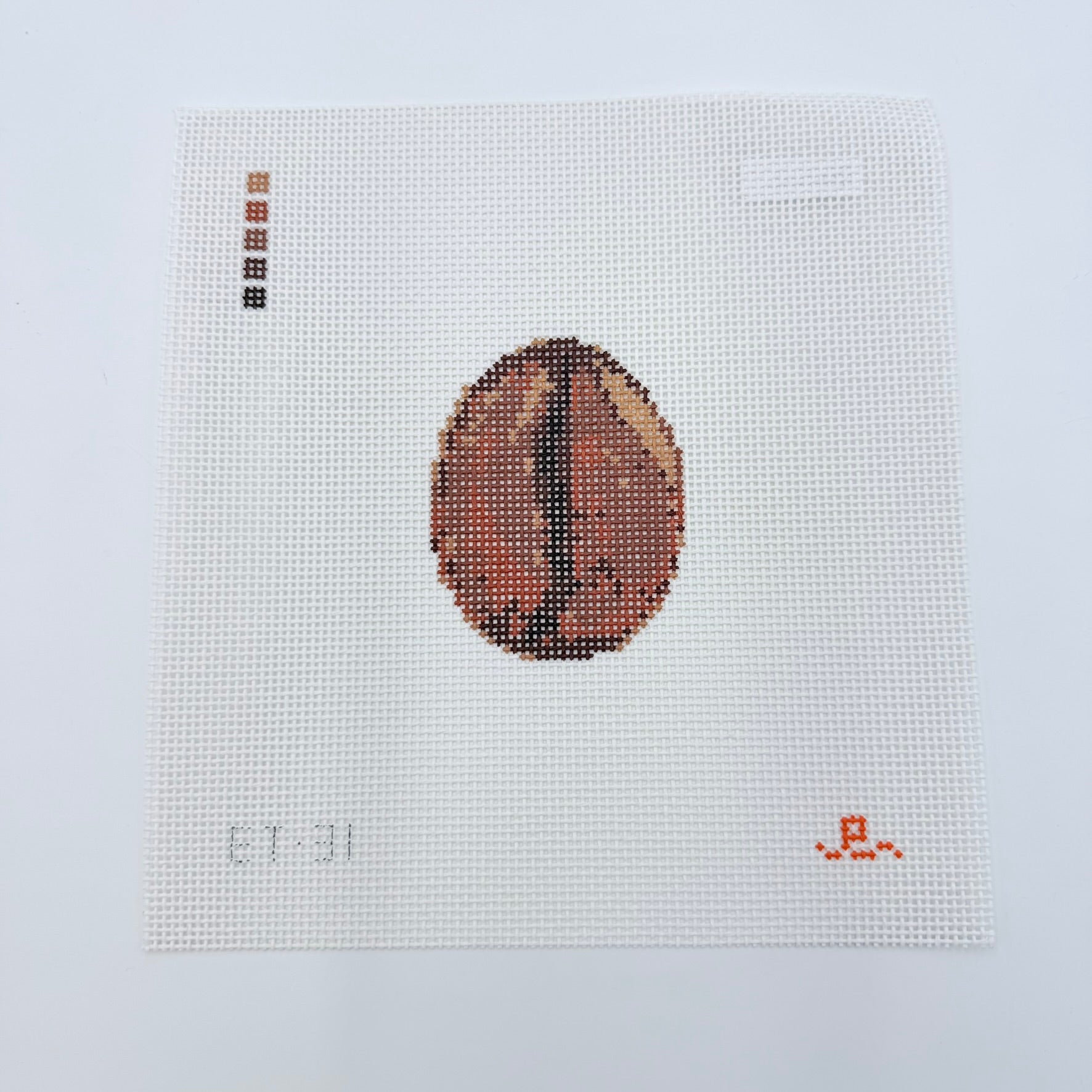 Coffee Bean Canvas - KC Needlepoint