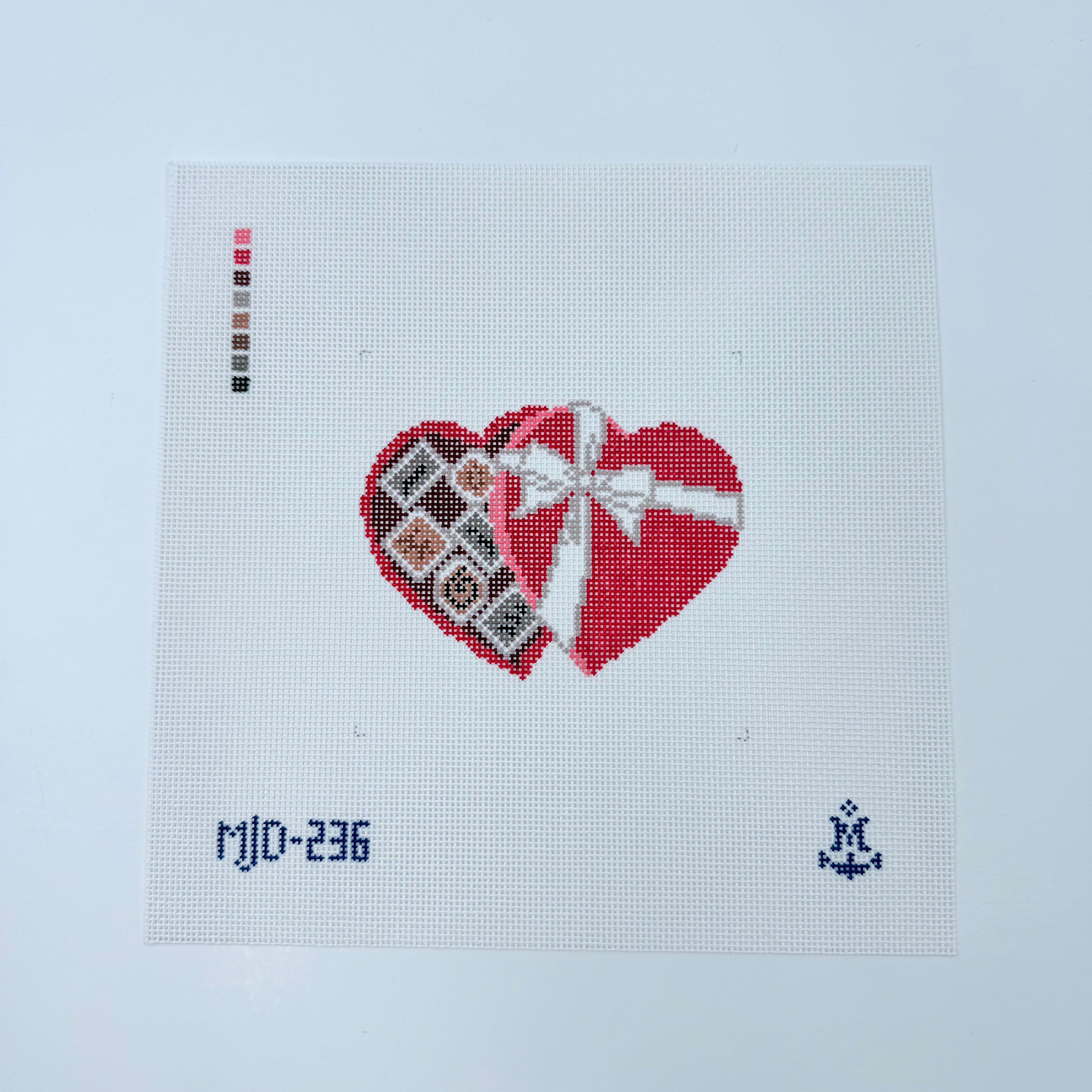 Box of Chocolates Canvas - KC Needlepoint