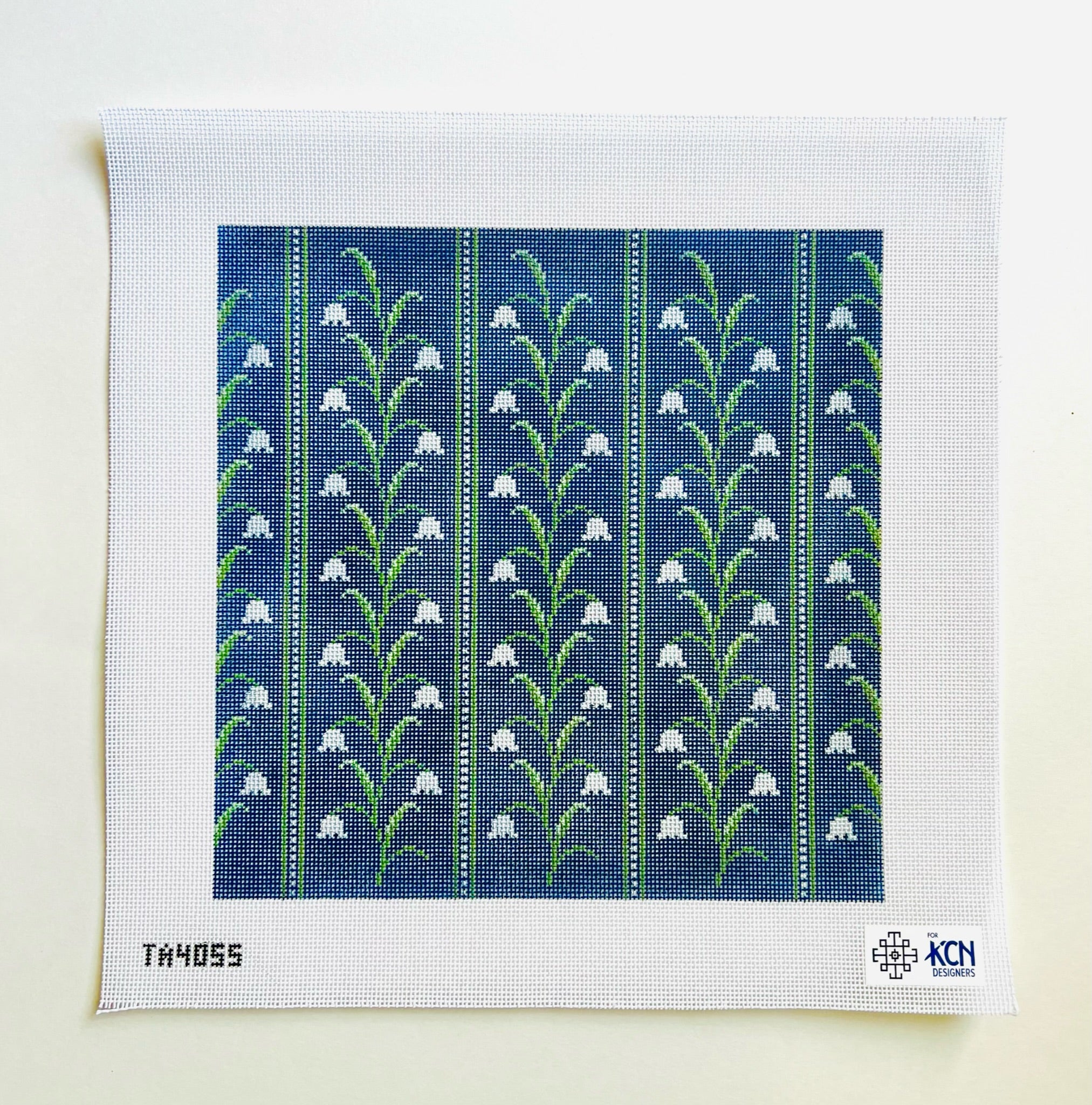Lily of the Valley Canvas - KC Needlepoint