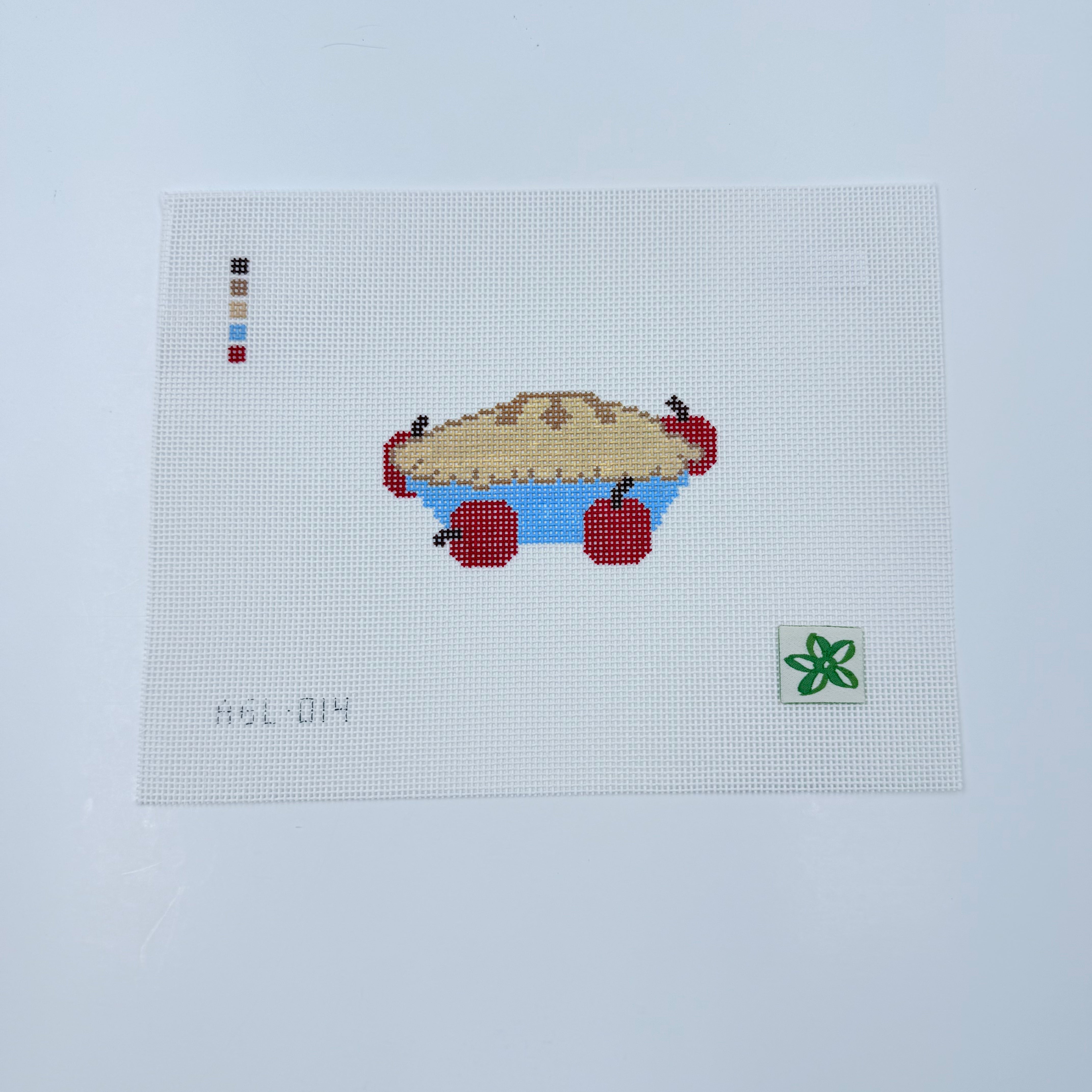 Apple Pie Canvas - KC Needlepoint