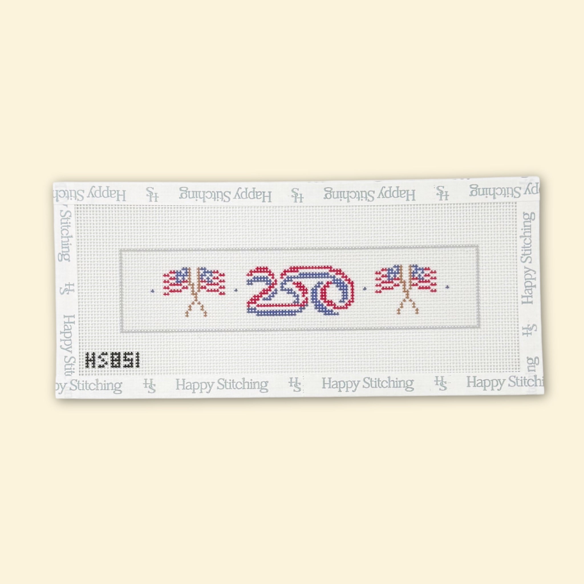USA 250 Bookmark Kit - KC Needlepoint