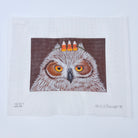 Candy Corn Owl Needlepoint Canvas - KC Needlepoint