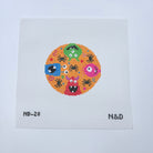 Colorful Monsters Canvas - KC Needlepoint