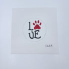 Love Red Paw Canvas - KC Needlepoint