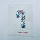 Hockey Candy Cane Canvas - KC Needlepoint