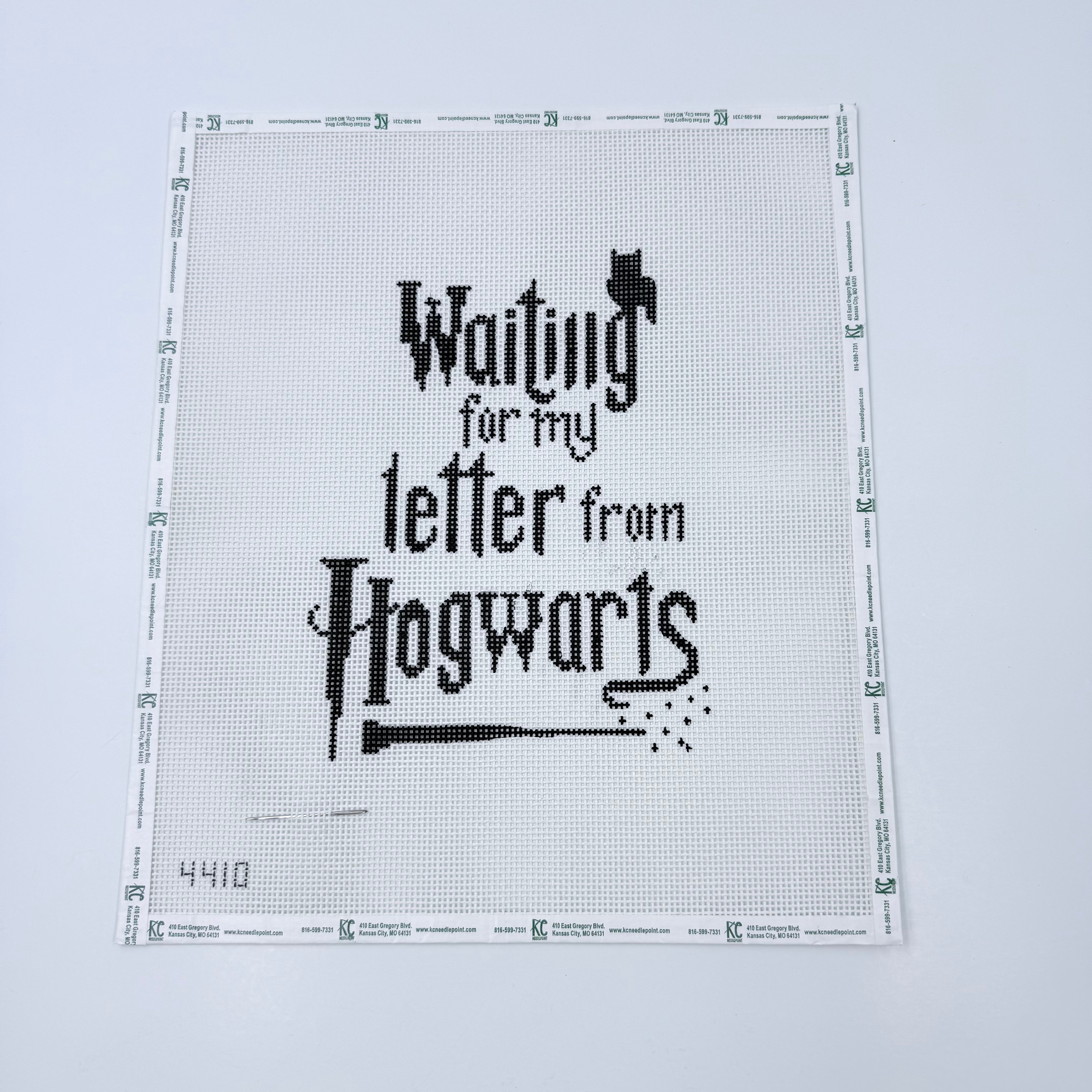 Waiting for my letter from Hogwarts Canvas - KC Needlepoint
