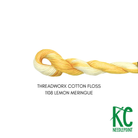 ThreadworX Cotton Floss 1108 Lemon Meringue - KC Needlepoint