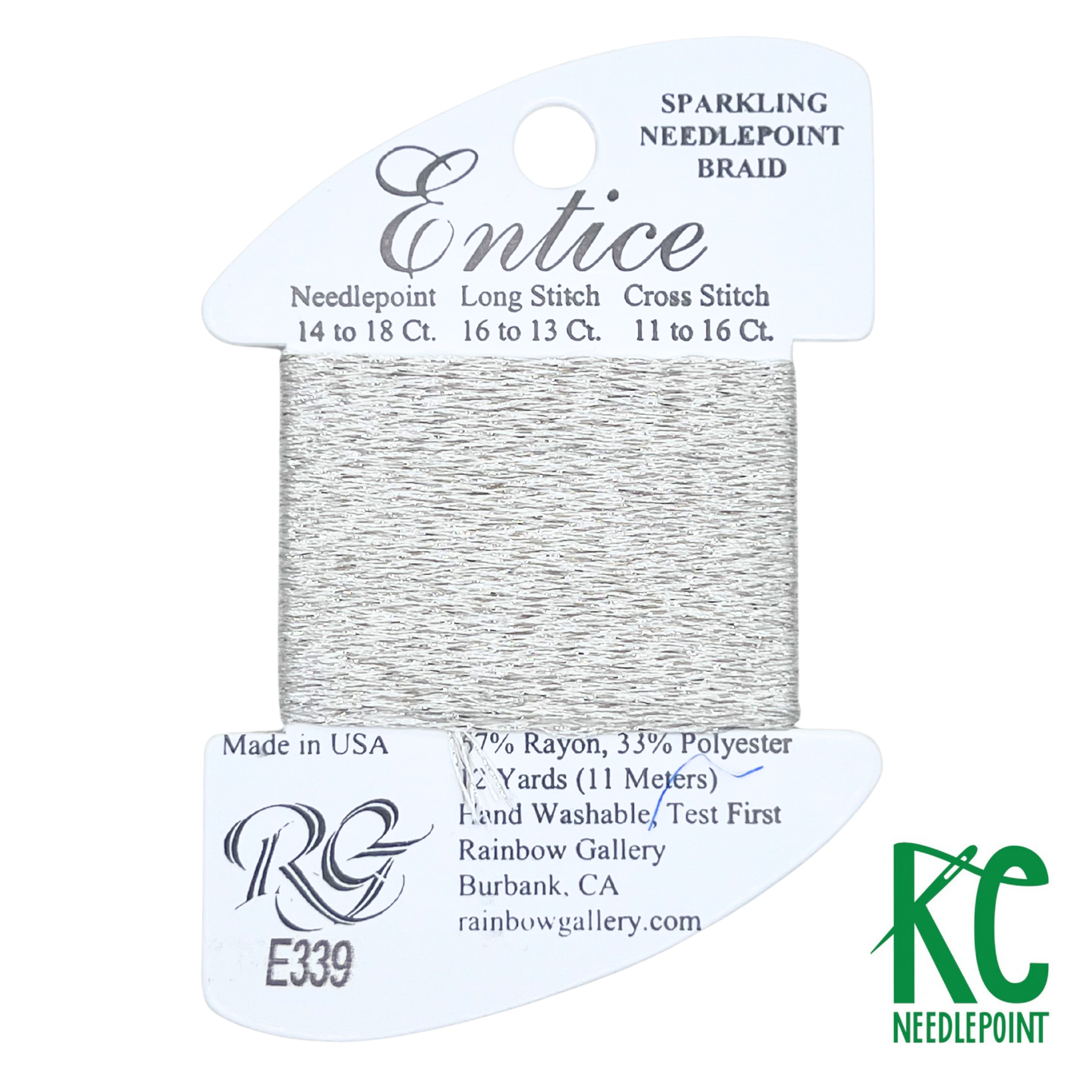 Entice E339 Antique White - KC Needlepoint