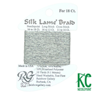 Silk Lamé Braid SL211 Glacier Gray - KC Needlepoint