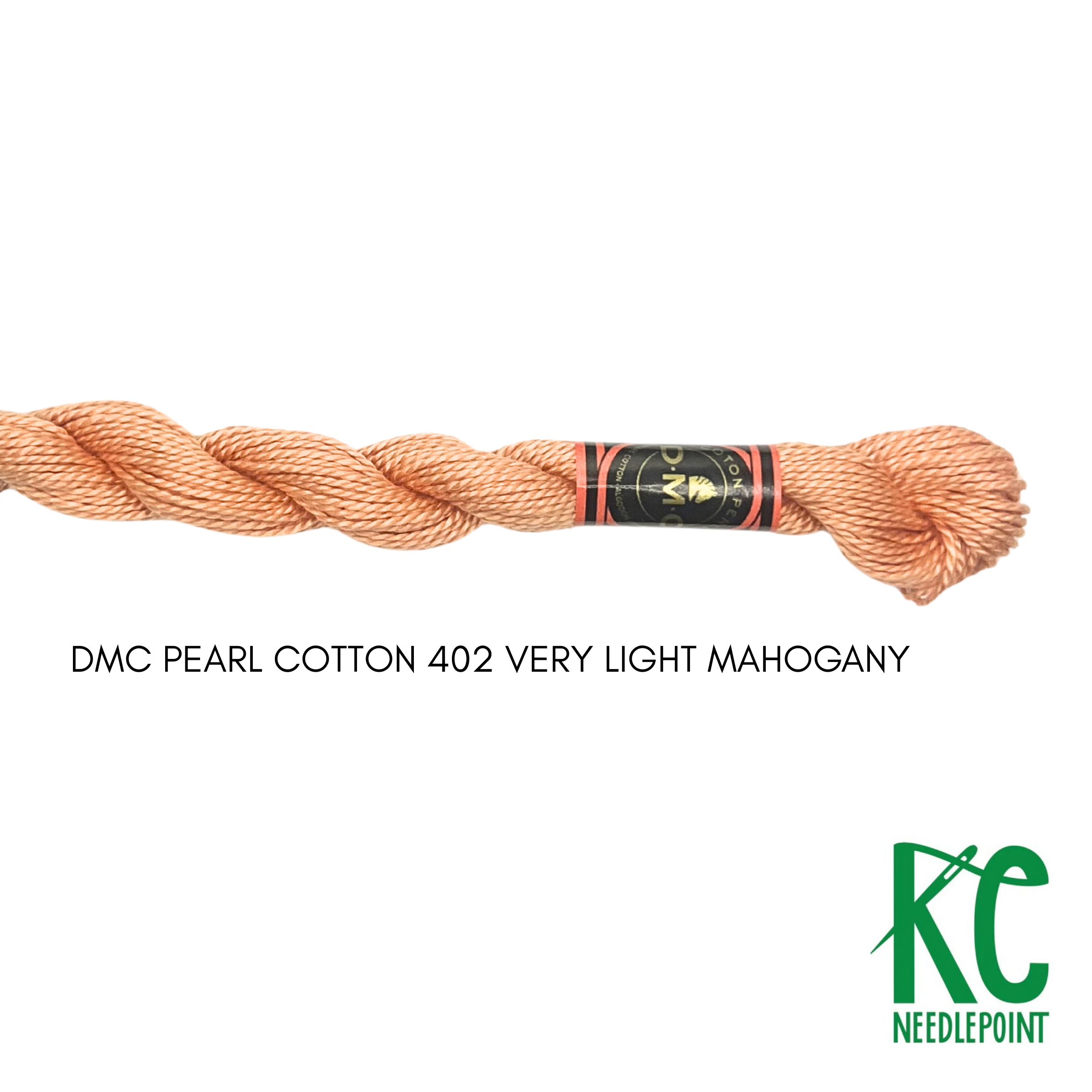 DMC 3 Pearl Cotton 402 Very Light Mahogany - KC Needlepoint