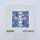 Cherry Blossom with Ladybug Square Canvas - KC Needlepoint