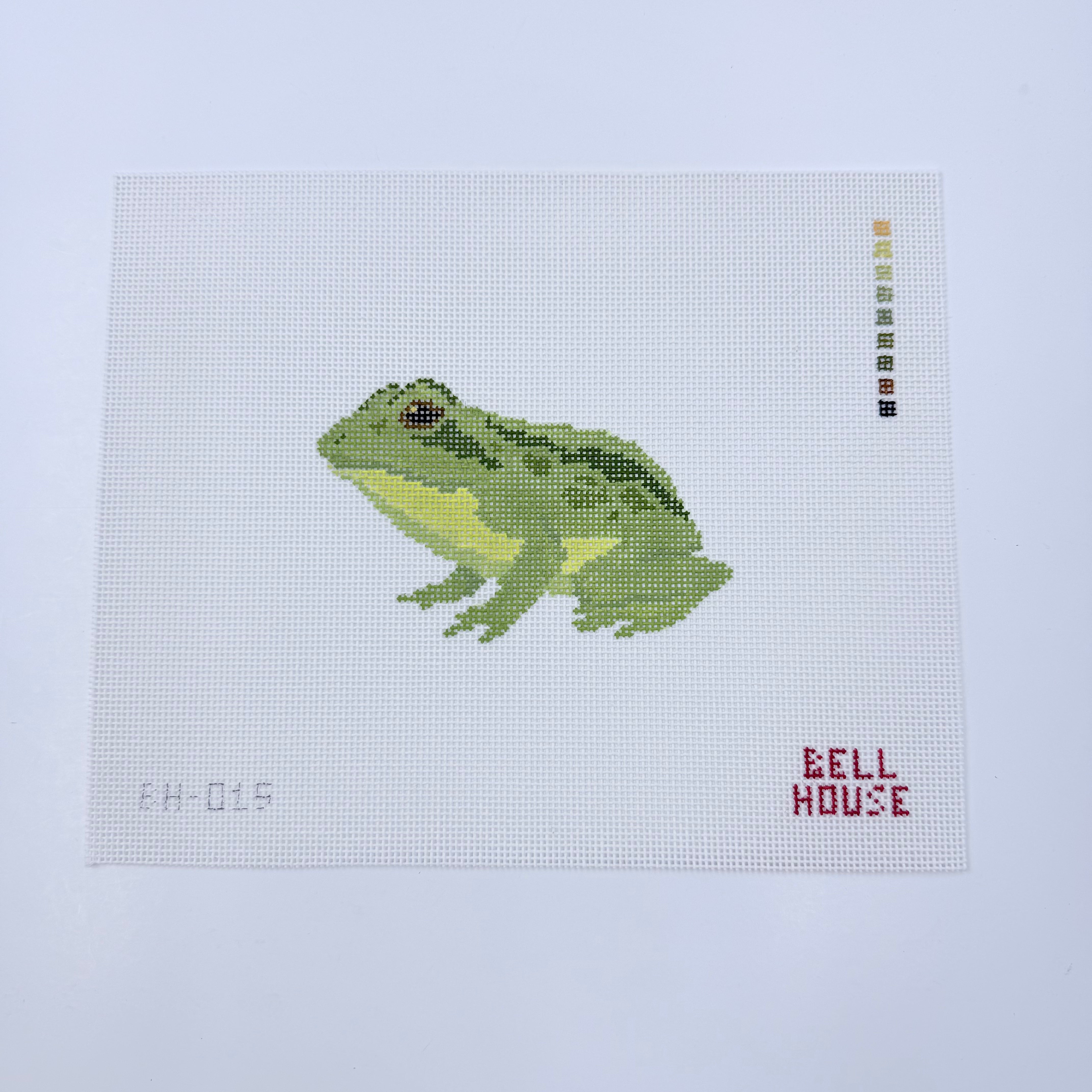 Frog Canvas - KC Needlepoint