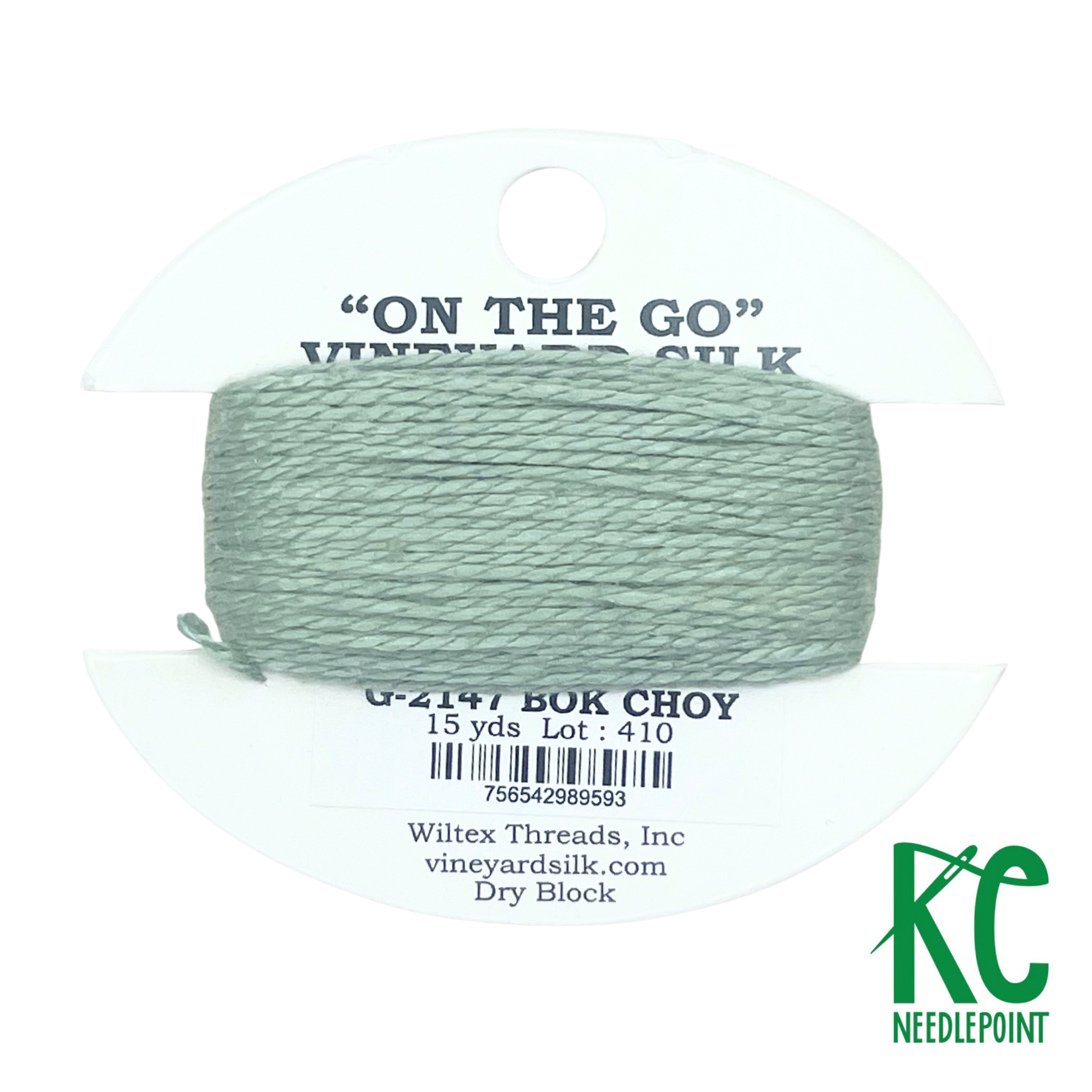 Vineyard Silk Card G2147 Bok Choy - KC Needlepoint