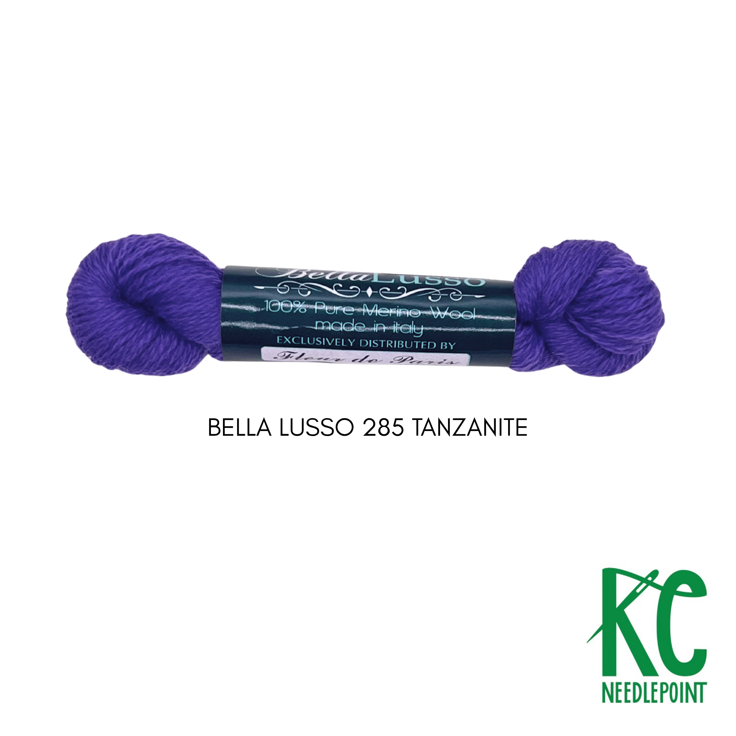 Bella Lusso Merino Wool 285 Tanzanite - KC Needlepoint