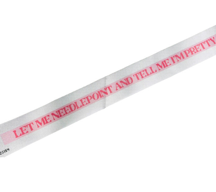 Let Me Needlepoint Purse Strap/Belt Canvas - KC Needlepoint