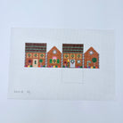 3D Andes Mint and Gingerbread House Canvas - KC Needlepoint
