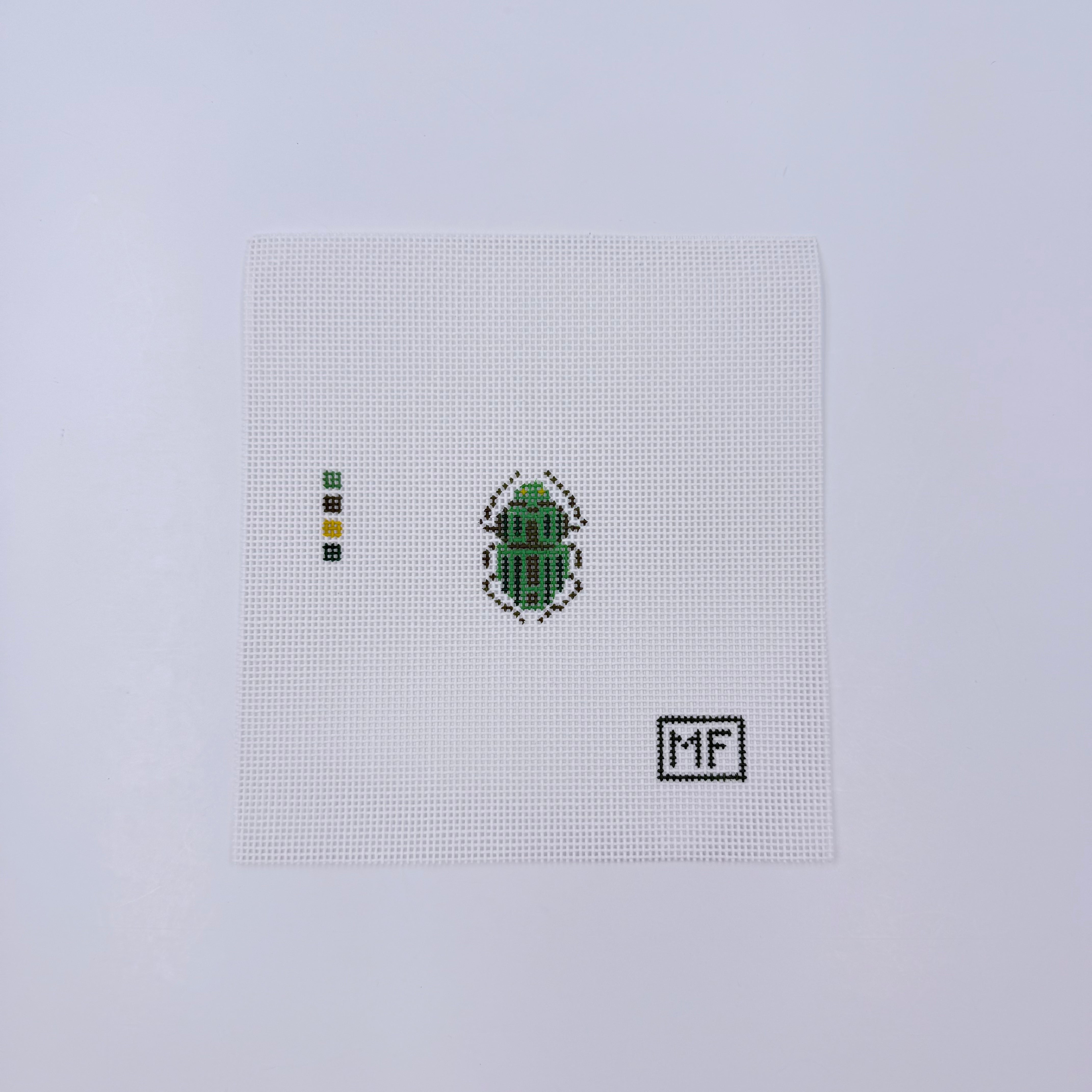 Beetle Bug Mini Canvas - KC Needlepoint