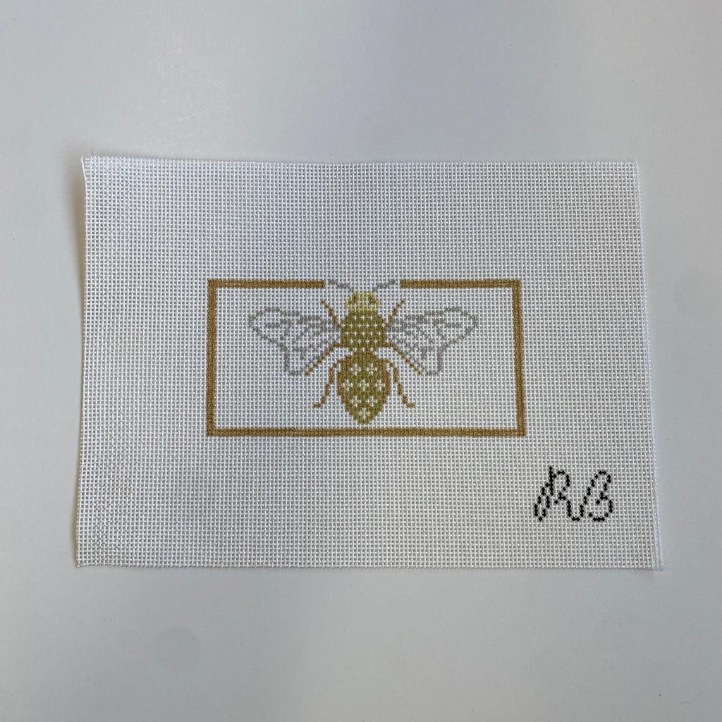 Glitzy Bee Canvas - KC Needlepoint