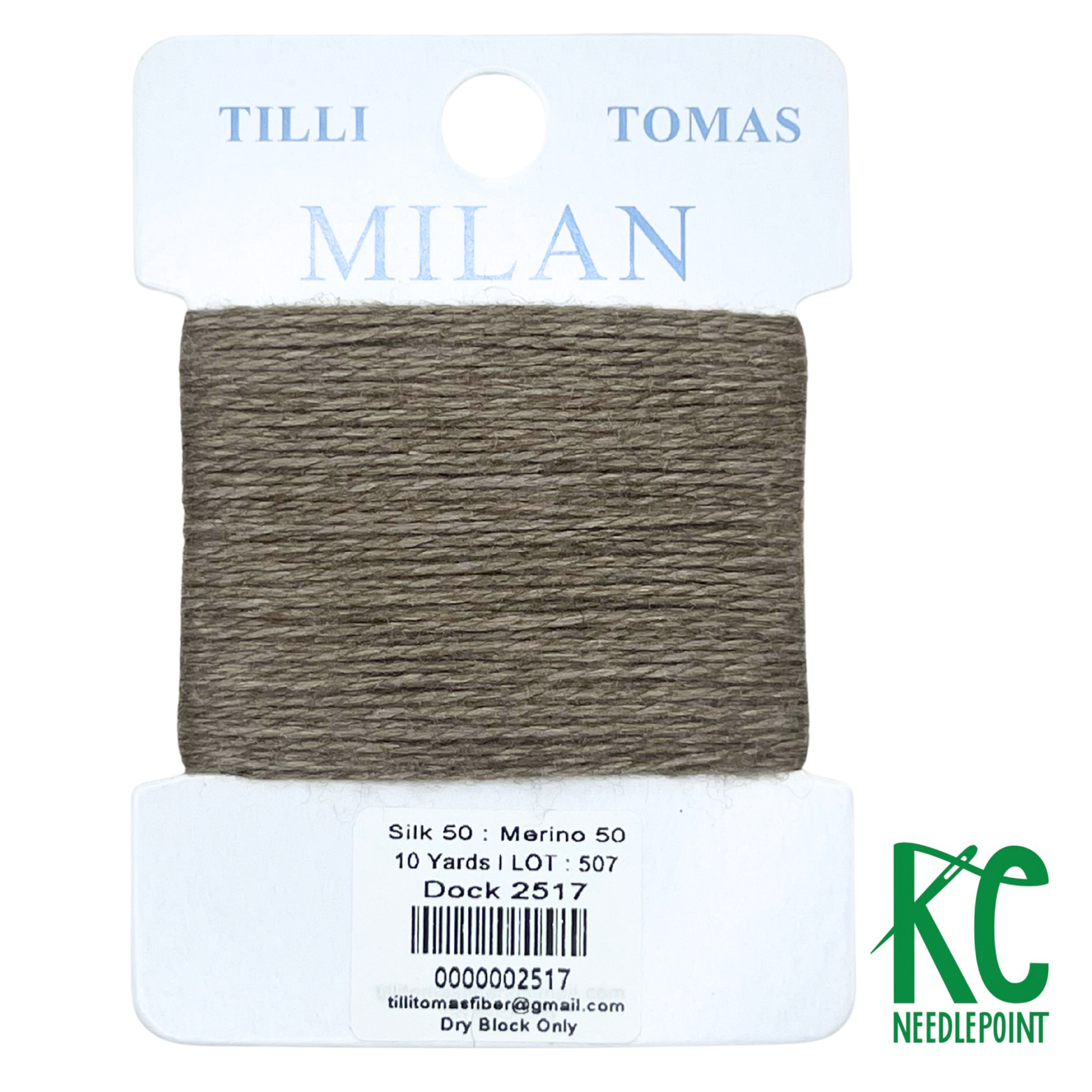 Milan Card 2517 Dock - KC Needlepoint