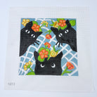 Webby Cats Canvas - KC Needlepoint