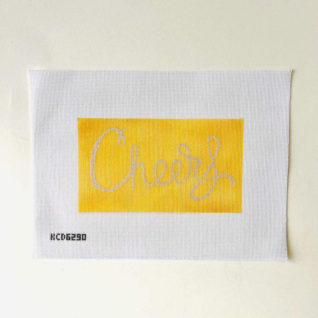 Cheers Acrylic Purse Canvas KC Needlepoint