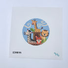 Noah's Ark Round Canvas - KC Needlepoint