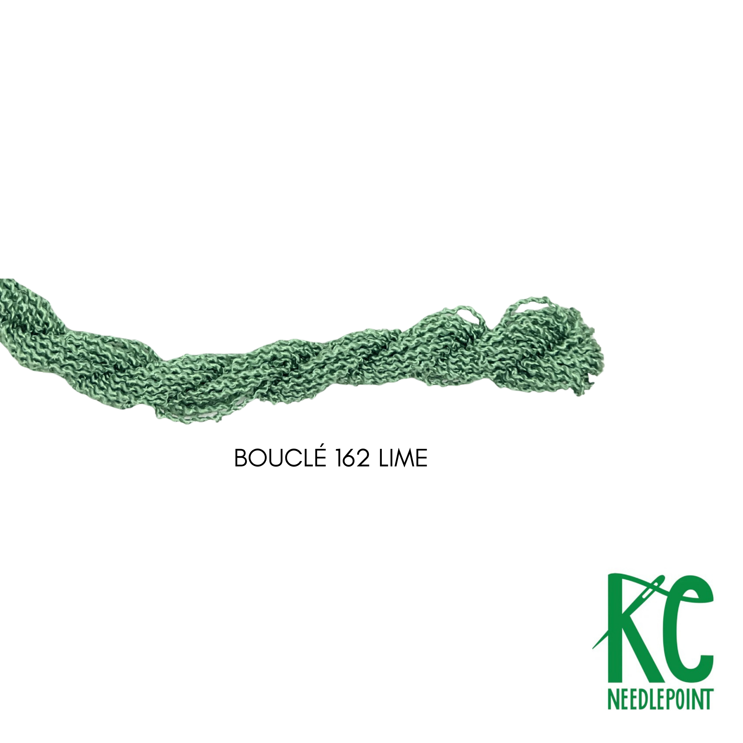 Bouclé 162 Lime - KC Needlepoint