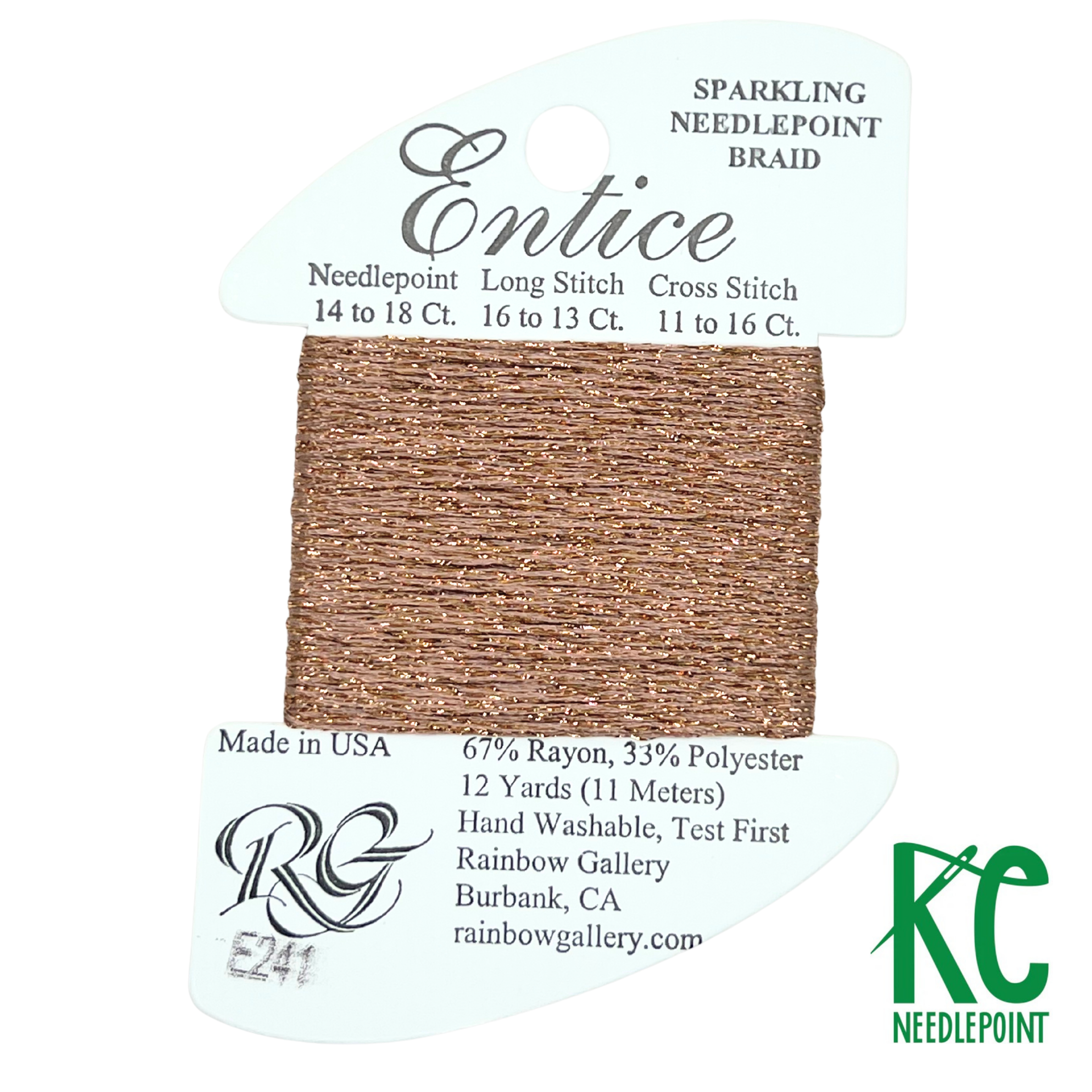 Entice E241 Dusty Coral - KC Needlepoint