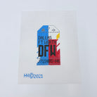 Dallas/Fort Worth Vintage Travel Tag Canvas - KC Needlepoint
