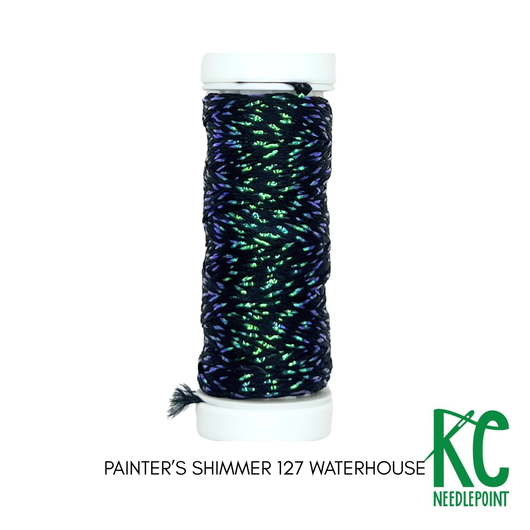 Painter's Shimmer 127 Waterhouse - KC Needlepoint