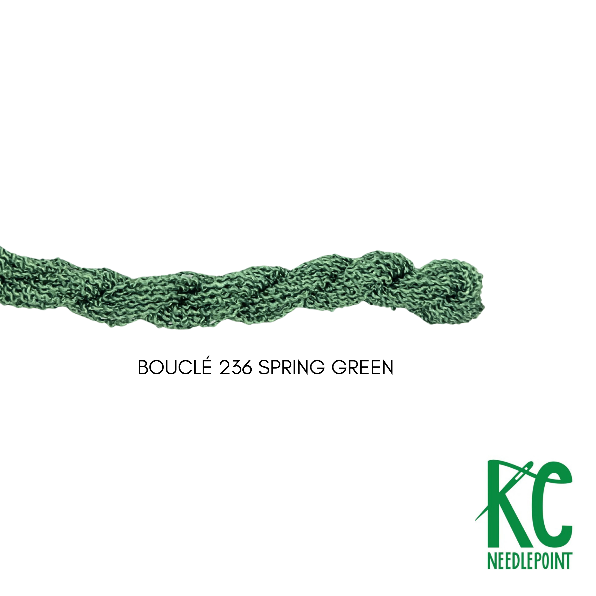 Bouclé 236 Spring Green - KC Needlepoint