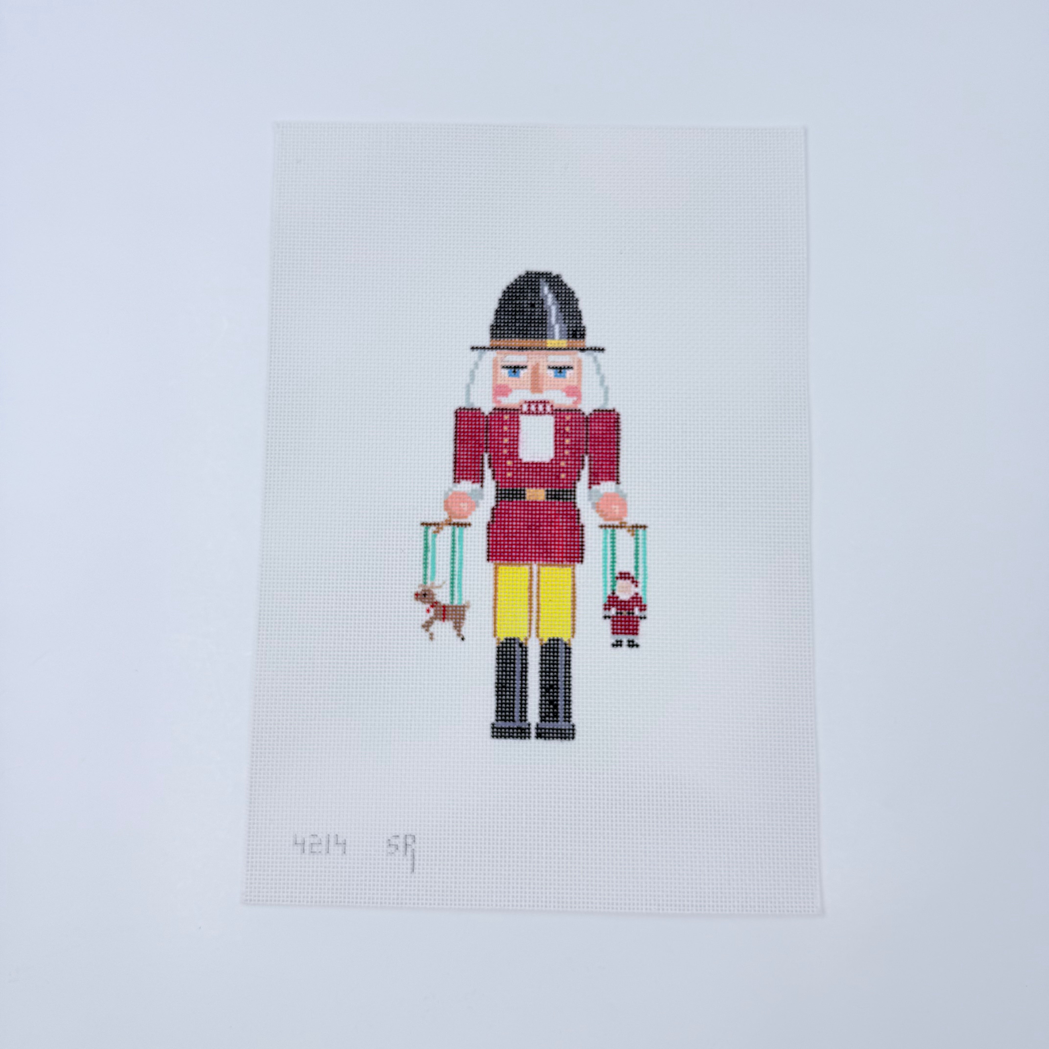 Puppet Maker Nutcracker Canvas - KC Needlepoint