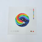 Rainbow Star Canvas - KC Needlepoint
