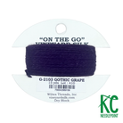 Vineyard Silk Card G2103 Gothic Grape - KC Needlepoint
