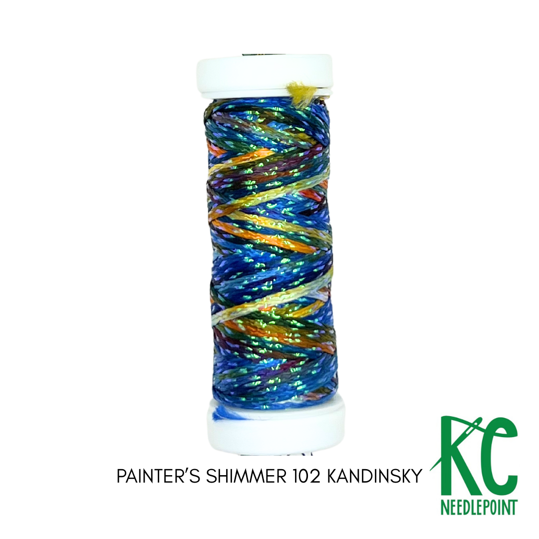 Painter's Shimmer 102 Kandinsky - KC Needlepoint
