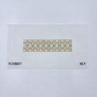 Blue and Gold Key Fob - KC Needlepoint