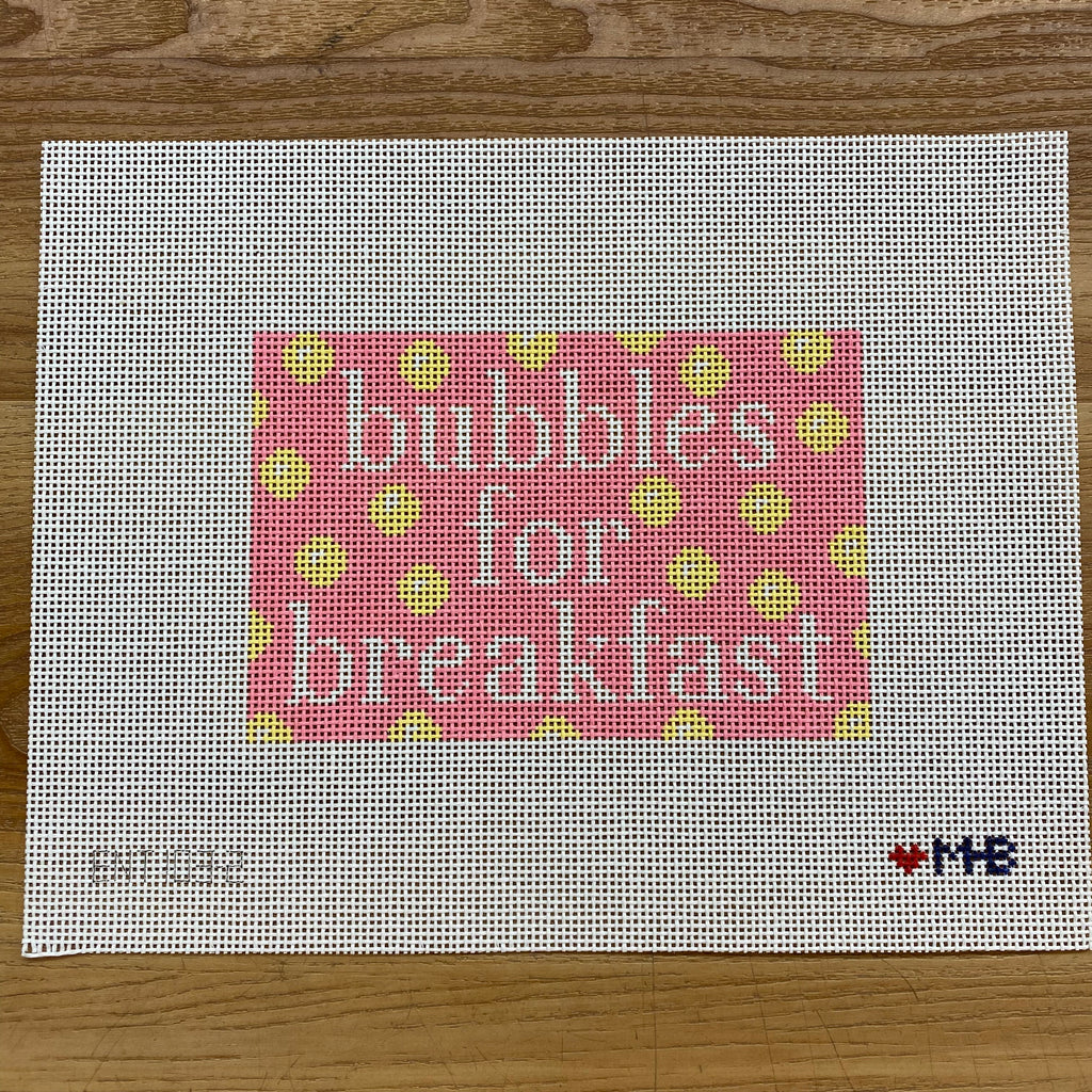 Bubbles for Breakfast Canvas - KC Needlepoint