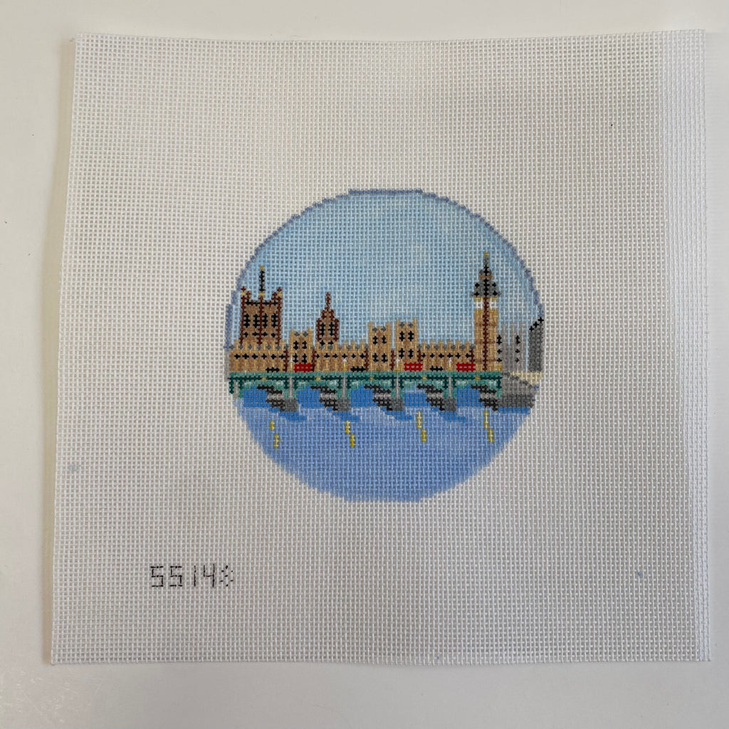 House of Parliament Canvas - KC Needlepoint