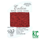 Entice E222 Ruby Slippers - KC Needlepoint