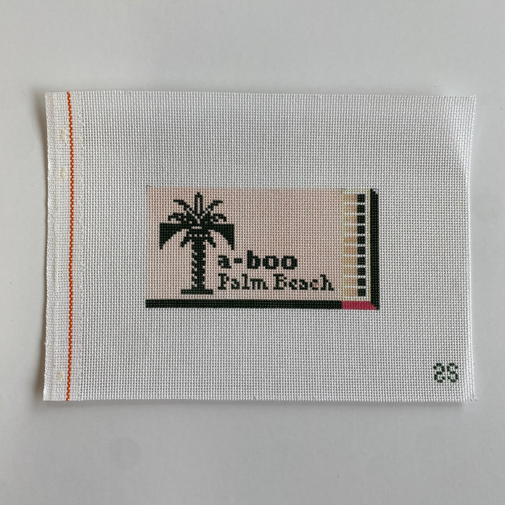 Taboo Matchbook Canvas - KC Needlepoint