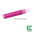Size 14/15 Seed Beads 40 Gala Pink - KC Needlepoint