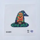 Three Pumpkins Witch's Hat Canvas - KC Needlepoint