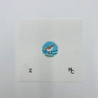 Sand Piper Key Fob Insert Canvas - KC Needlepoint